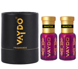 vaydo Perfume Oil Alcohol-free Invictus Attar 6+6ML for Unisex Pure Natural Fragrance Floral Attar