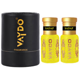vaydo Perfume Oil Alcohol-free sadap Attar 6+6ML for Unisex Pure Natural Fragrance Floral Attar