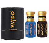 vaydo Perfume Oil Alcohol-free Attar 6+6ML for Unisex Pure Natural Fragrance Floral Attar