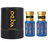 vaydo Perfume Oil Alcohol-free Attar 6+6ML for Unisex Pure Natural Fragrance Floral Attar