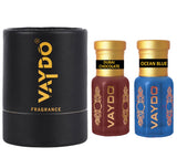 vaydo Perfume Oil Alcohol-free Attar 6+6ML for Unisex Pure Natural Fragrance Floral Attar