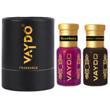 vaydo Perfume Oil Alcohol-free Attar 6+6ML for Unisex Pure Natural Fragrance Floral Attar