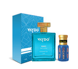 Vaydo Perfume Heaven And Blue Jeans Attar Without Alcohol for Unisex Pure Natural Fragrance