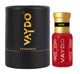vaydo ROSE Perfume Oil Alcohol-free Attar 6ML for Unisex Pure Nutural Fragrance Floral Attar