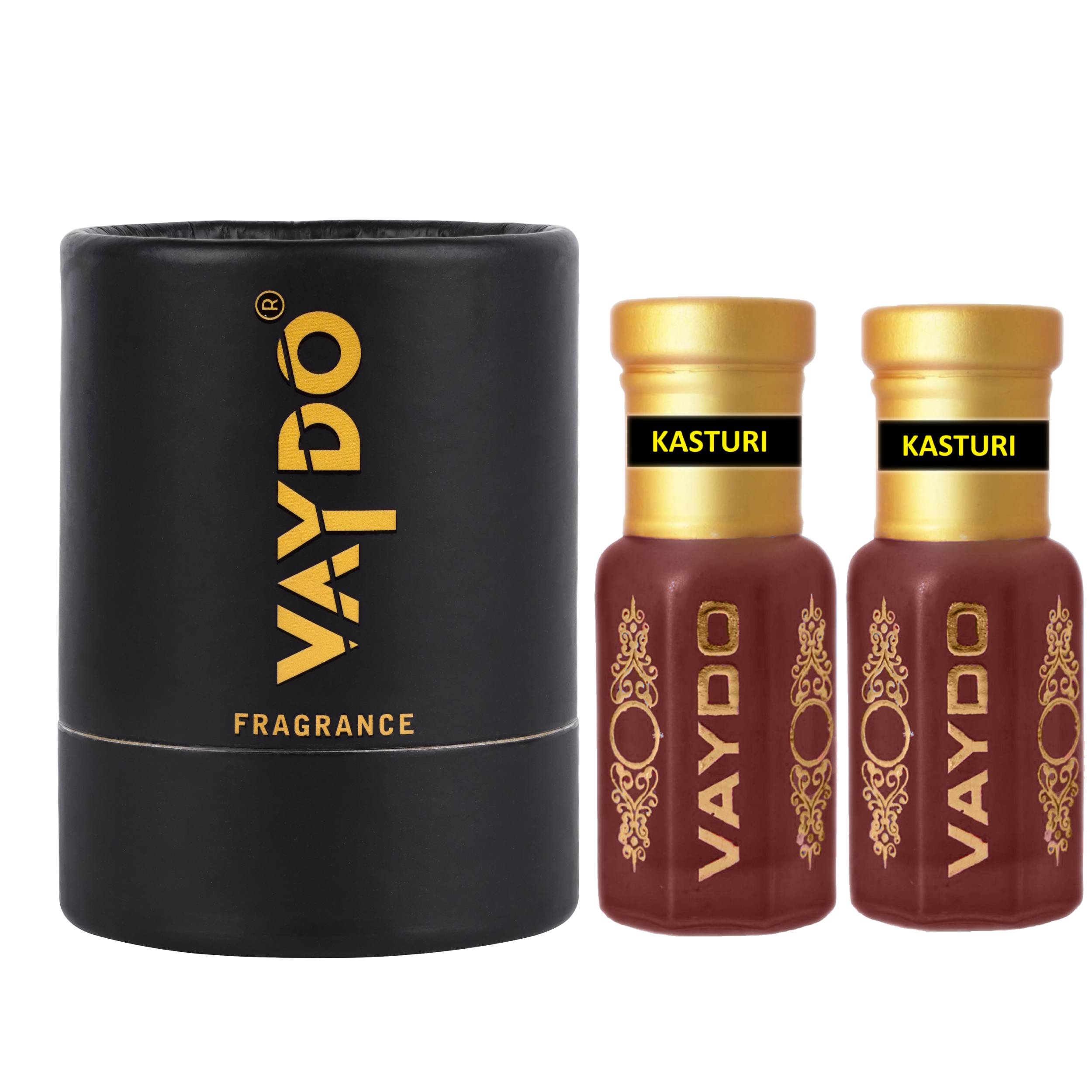 vaydo KASTURI  Perfume Oil Alcohol-free Attar 6ML for Unisex Pure Nutural Fragrance Floral Attar