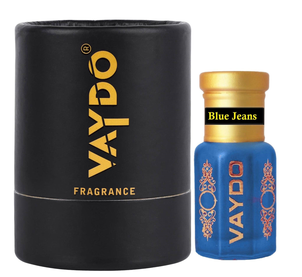 vaydo BLUE JEANS Perfume Oil Alcohol-free Attar 6ML for Unisex Pure Nutural Fragrance Floral Attar