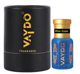 vaydo BLUE JEANS Perfume Oil Alcohol-free Attar 6ML for Unisex Pure Nutural Fragrance Floral Attar