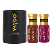 vaydo Perfume Oil Alcohol-free Attar 6+6ML for Unisex Pure Nutural Fragrance Floral Attar