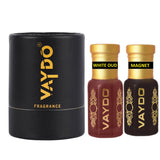 vaydo Perfume Oil Alcohol-free Attar 6+6ML for Unisex Pure Nutural Fragrance Floral Attar