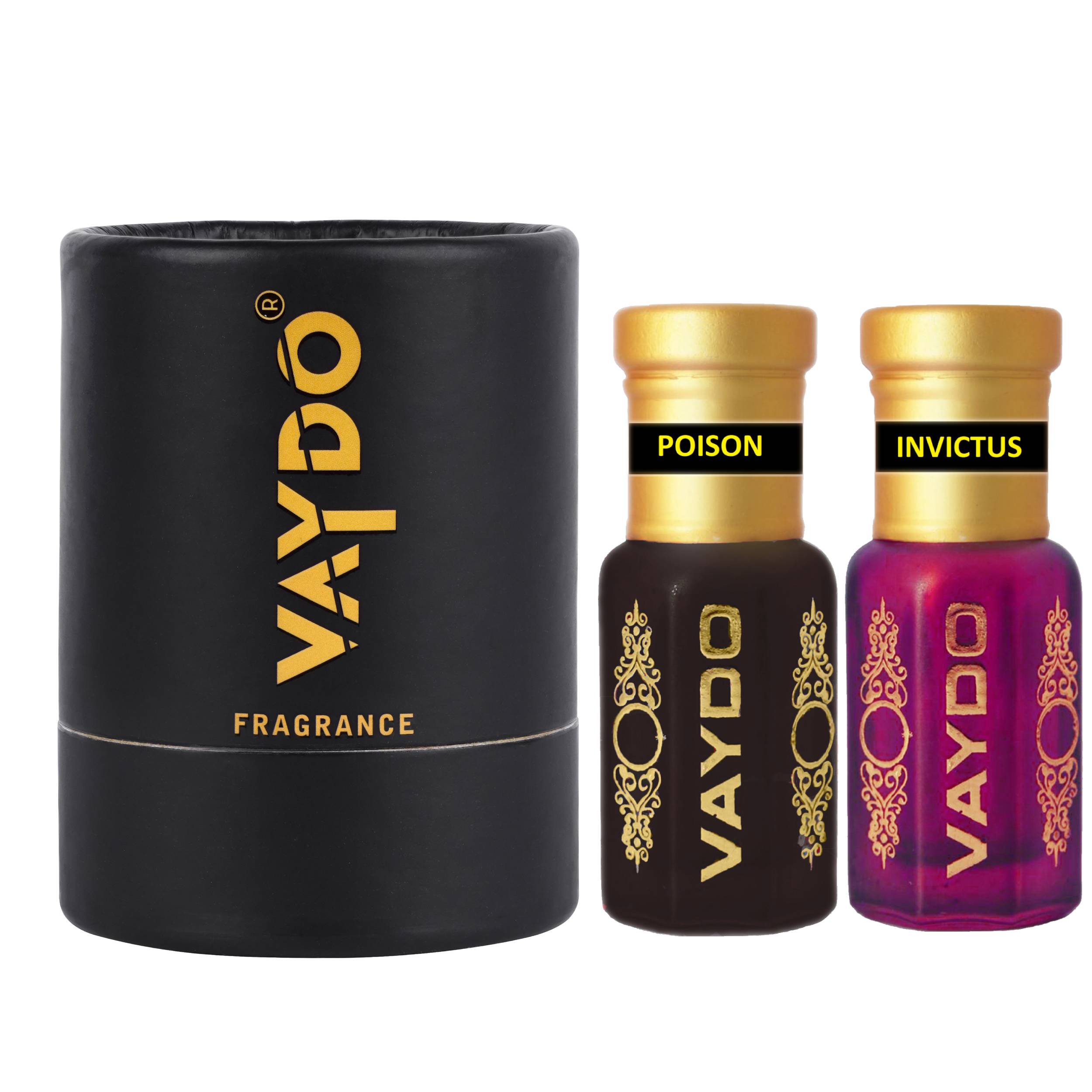 vaydo Perfume Oil Alcohol-free Attar  for Unisex Pure Natural Fragrance Floral Attar