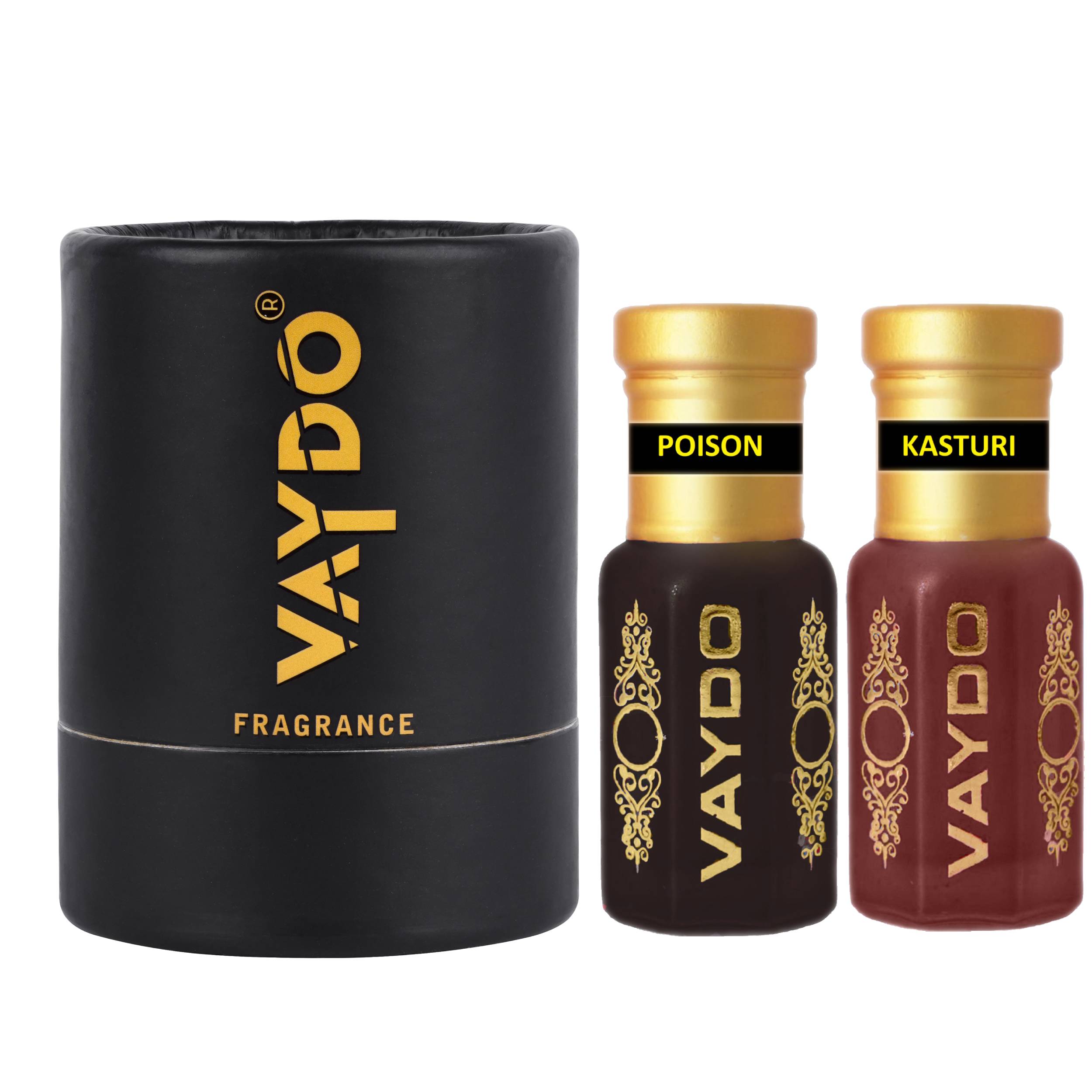 vaydo Perfume Oil Alcohol-free Attar  for Unisex Pure Natural Fragrance Floral Attar