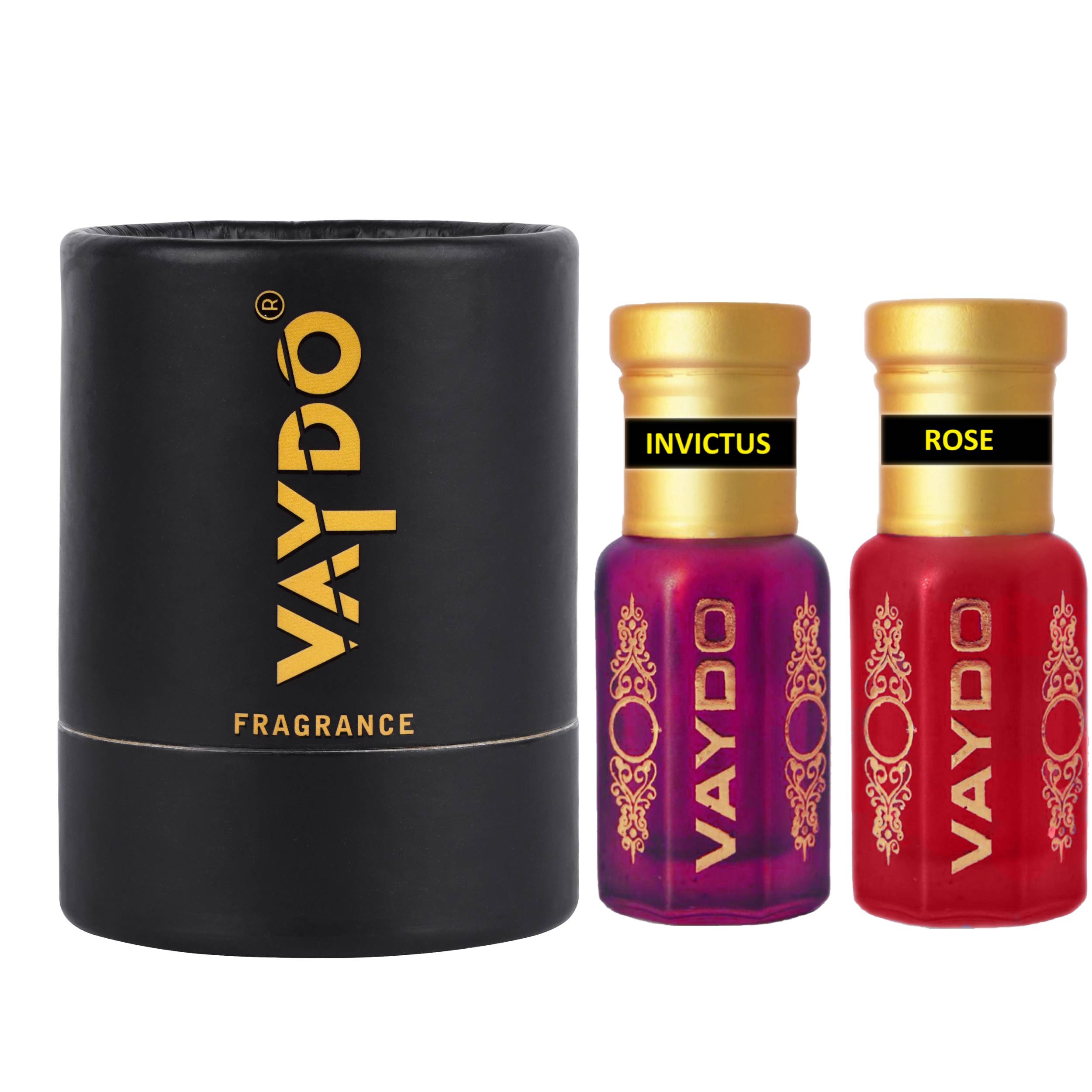 vaydo Perfume Oil Alcohol-free Attar  for Unisex Pure Natural Fragrance Floral Attar