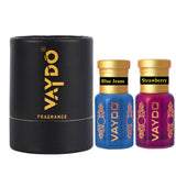 vaydo Perfume Oil Alcohol-free Attar 6+6ML for Unisex Pure Natural Fragrance Floral Attar