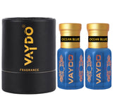 vaydo Perfume Oil Alcohol-free Desire Ocean Blue 6+6ML for Unisex Pure Natural Fragrance Floral Attar