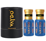 vaydo Perfume Oil Alcohol-free Desire Fogg 6+6ML for Unisex Pure Natural Fragrance Floral Attar