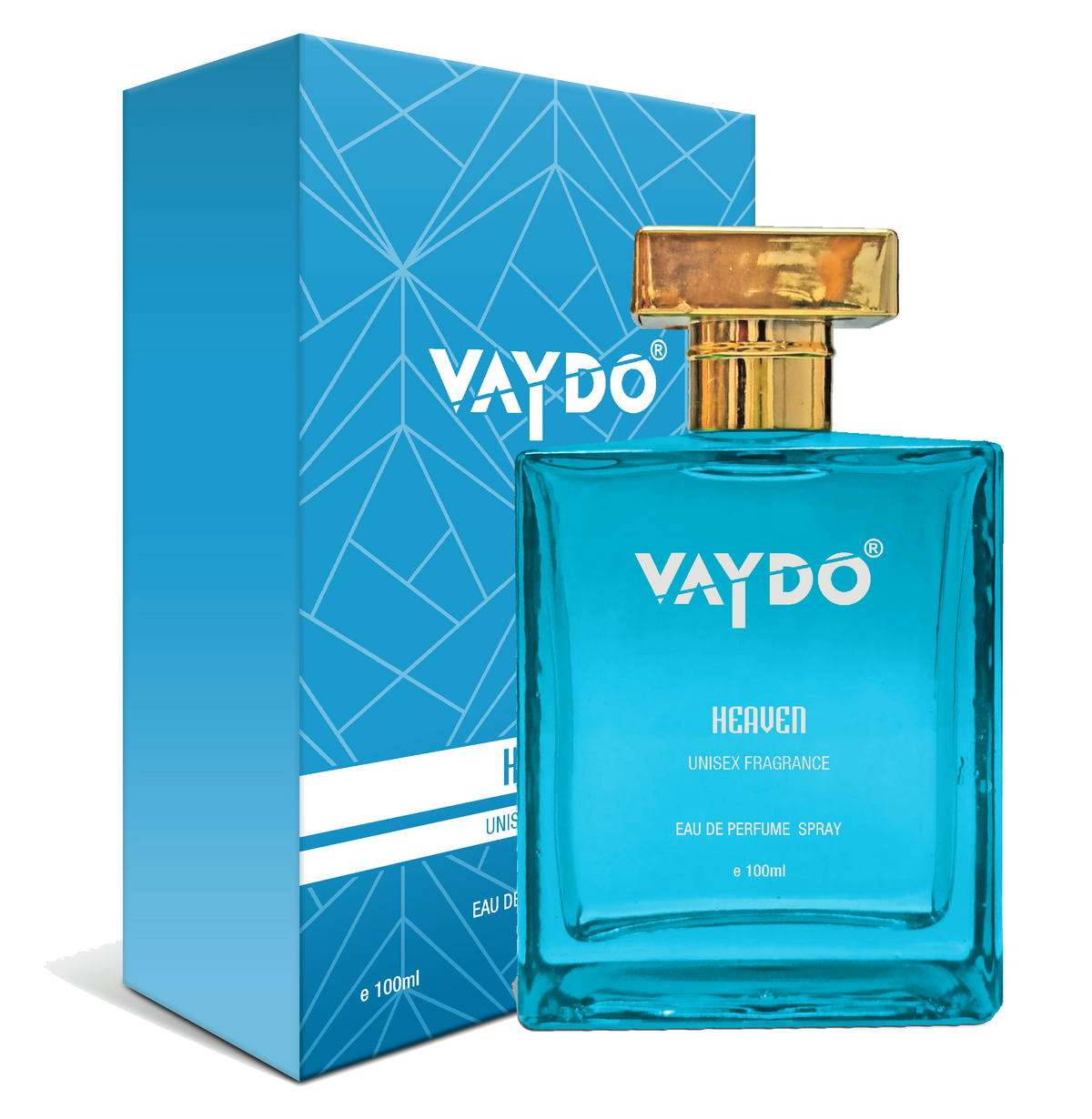 vaydo Heven Unisex Fragrance For Men And Women 12hr Long Lasting No Gas Perfume, Party, Function, Wedding, office, Day & Night Fragrance, Gift pack perfume Eau de Parfum - 100 ml (Copy)
