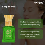 vaydo DUBAI FLORA Perfume Oil Alcohol-free Attar 20ML for Unisex Pure Natural Fragrance Floral Attar