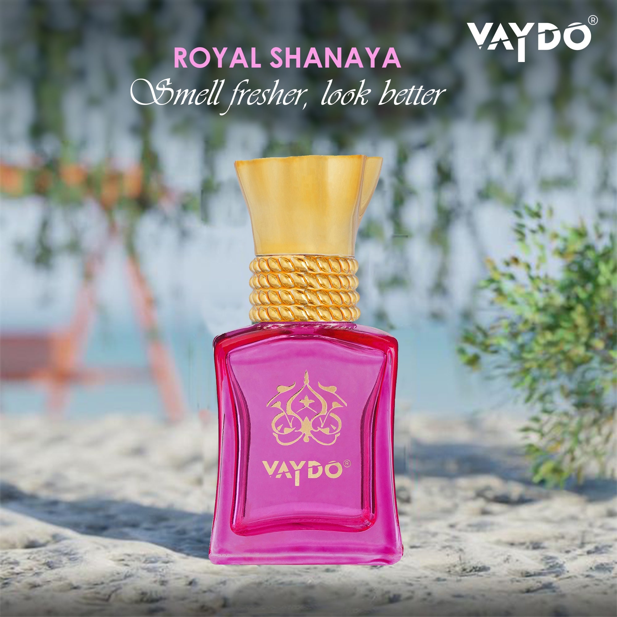 vaydo ROYAL SHANAYA Perfume Oil Alcohol-free Attar 20ML for Unisex Pure Natural Fragrance Floral Attar