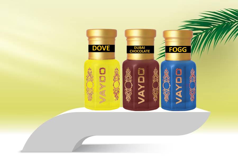 vaydo new attar Luxury Unisex 100% Alcohol Free Long Lasting Attar Perfume for men and women