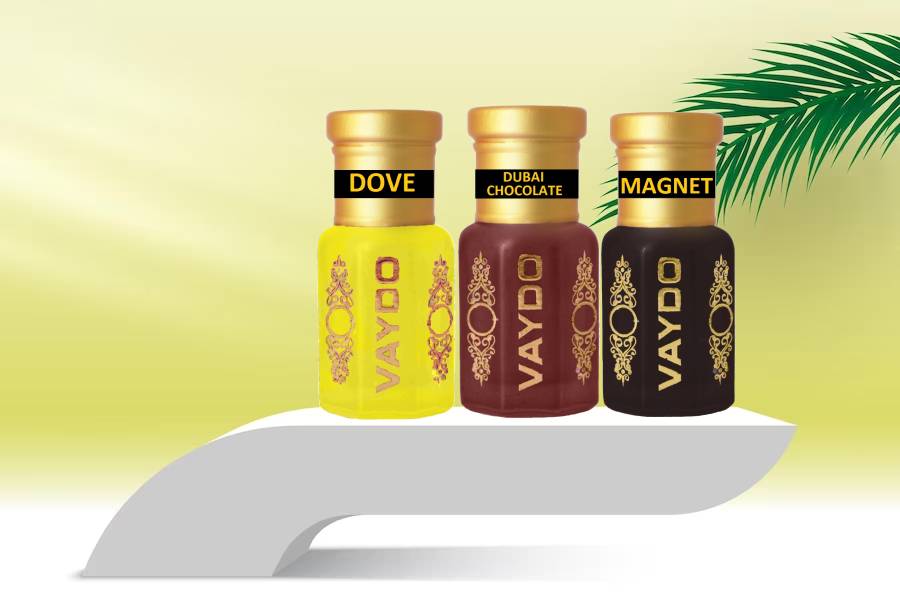 vaydo new attar Luxury Unisex 100% Alcohol Free Long Lasting Attar Perfume for men and women