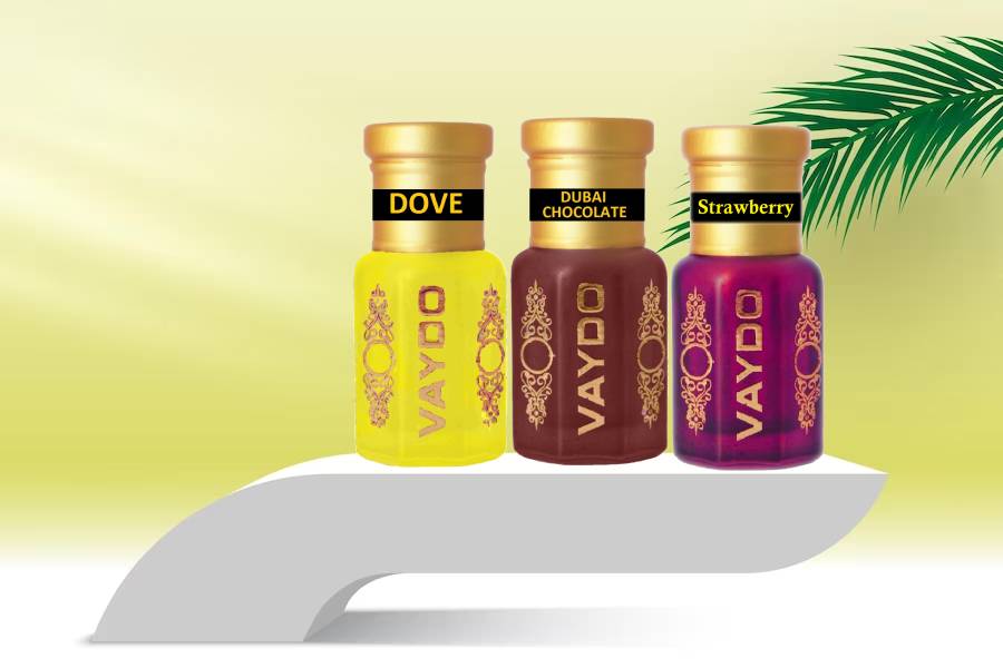 vaydo new attar Luxury Unisex 100% Alcohol Free Long Lasting Attar Perfume for men and women
