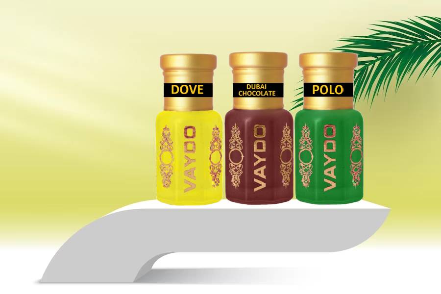 vaydo new attar Luxury Unisex 100% Alcohol Free Long Lasting Attar Perfume for men and women