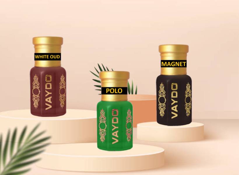 vaydo Musk Attar Original Perfume Long Lasting Smell Roll On for men and women