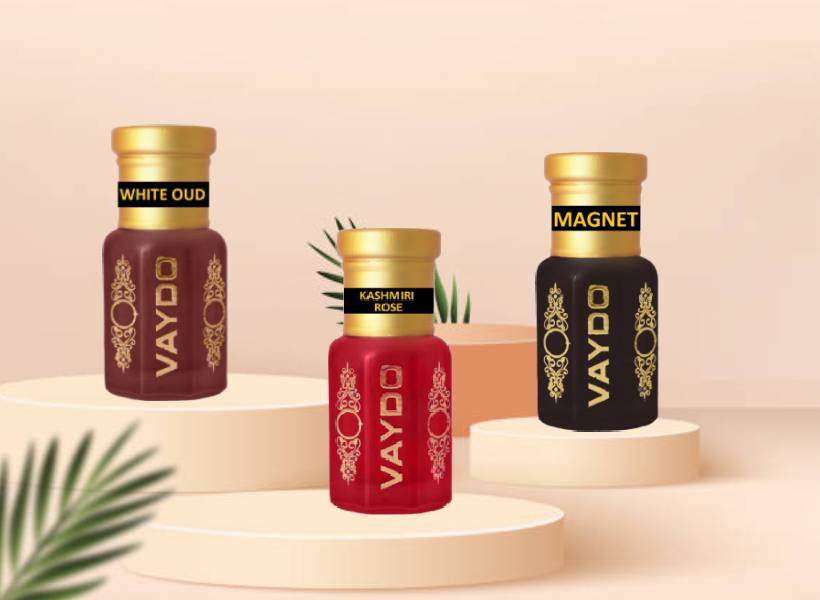 vaydo Musk Attar Original Perfume Long Lasting Smell Roll On for men and women