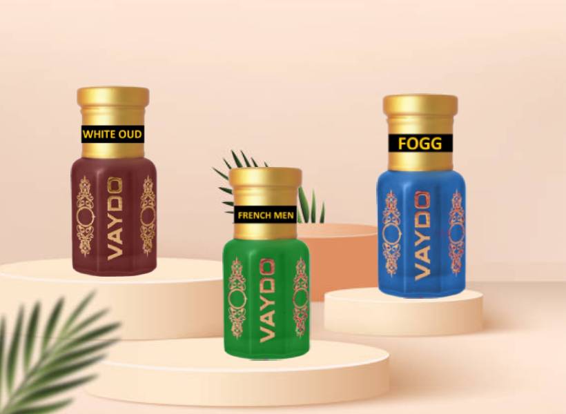 vaydo Musk Attar Original Perfume Long Lasting Smell Roll On for men and women