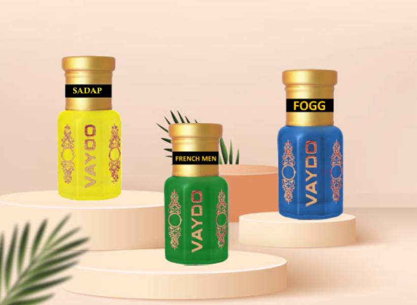 vaydo Musk Attar Original Perfume Long Lasting Smell Roll On for men and women