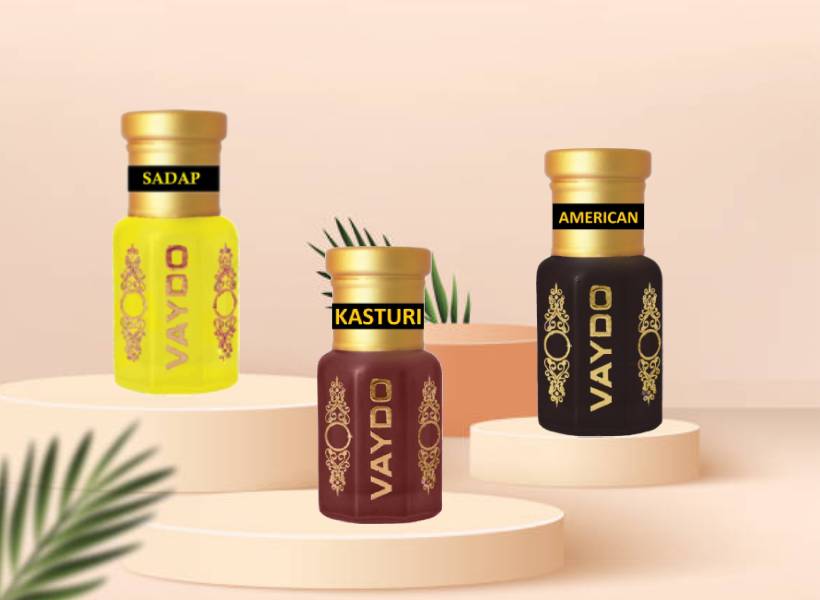 vaydo Musk Attar Original Perfume Long Lasting Smell Roll On for men and women