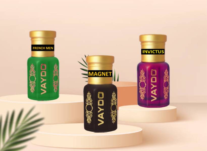 vaydo Musk Attar Original Perfume Long Lasting Smell Roll On for men and women