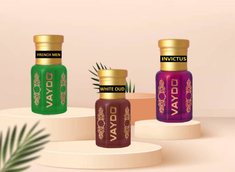 vaydo Musk Attar Original Perfume Long Lasting Smell Roll On for men and women