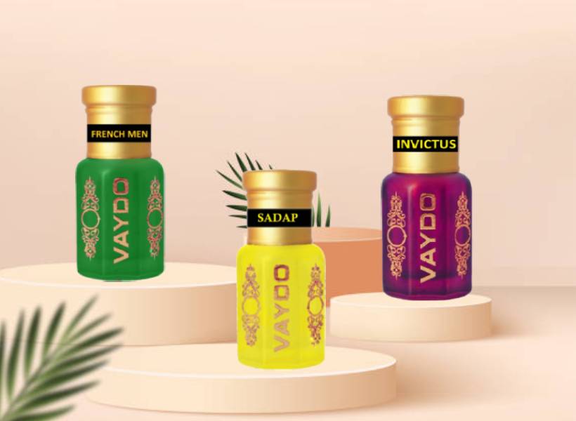 vaydo Musk Attar Original Perfume Long Lasting Smell Roll On for men and women