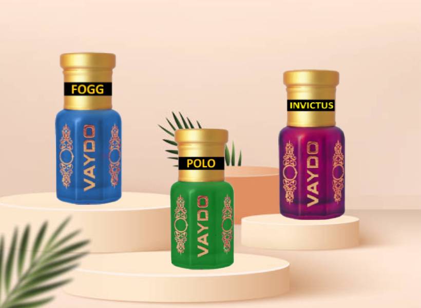 vaydo Musk Attar Original Perfume Long Lasting Smell Roll On for men and women