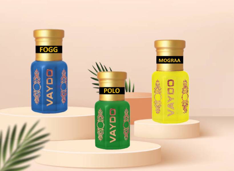 vaydo Musk Attar Original Perfume Long Lasting Smell Roll On for men and women