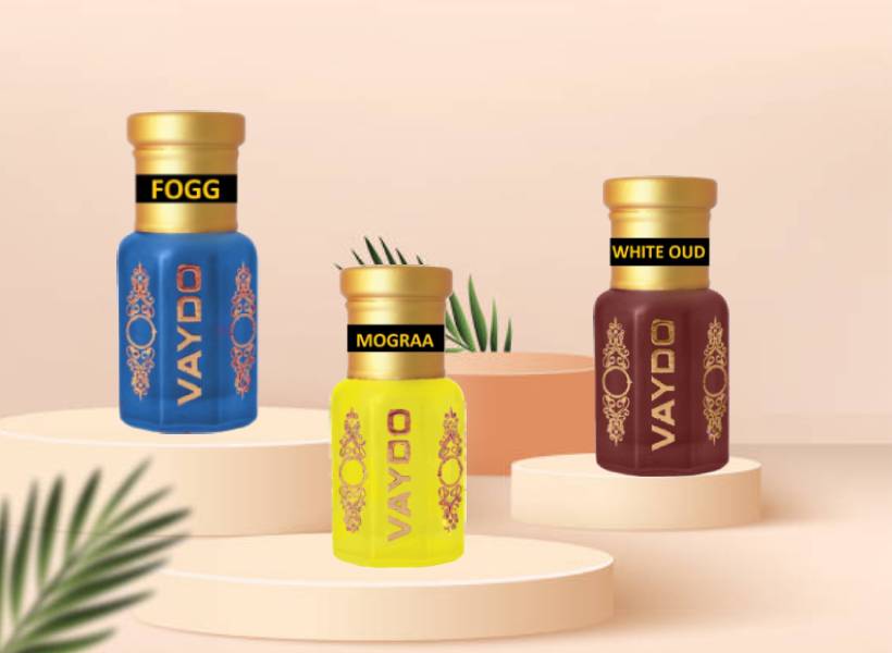 vaydo Musk Attar Original Perfume Long Lasting Smell Roll On for men and women